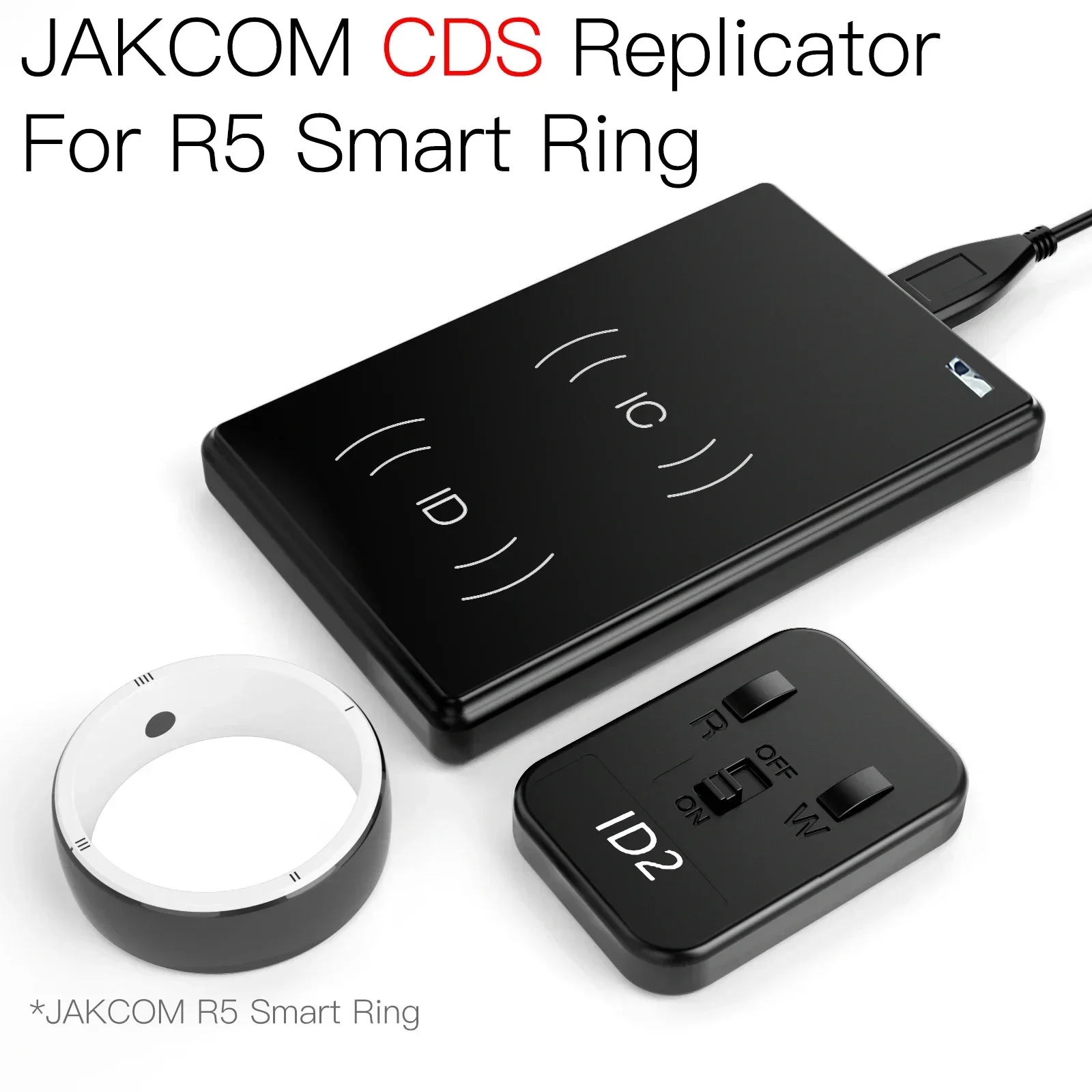JAKCOM CDS RFID Replicador par - Smart Ring Nfc Pay reseña y precio