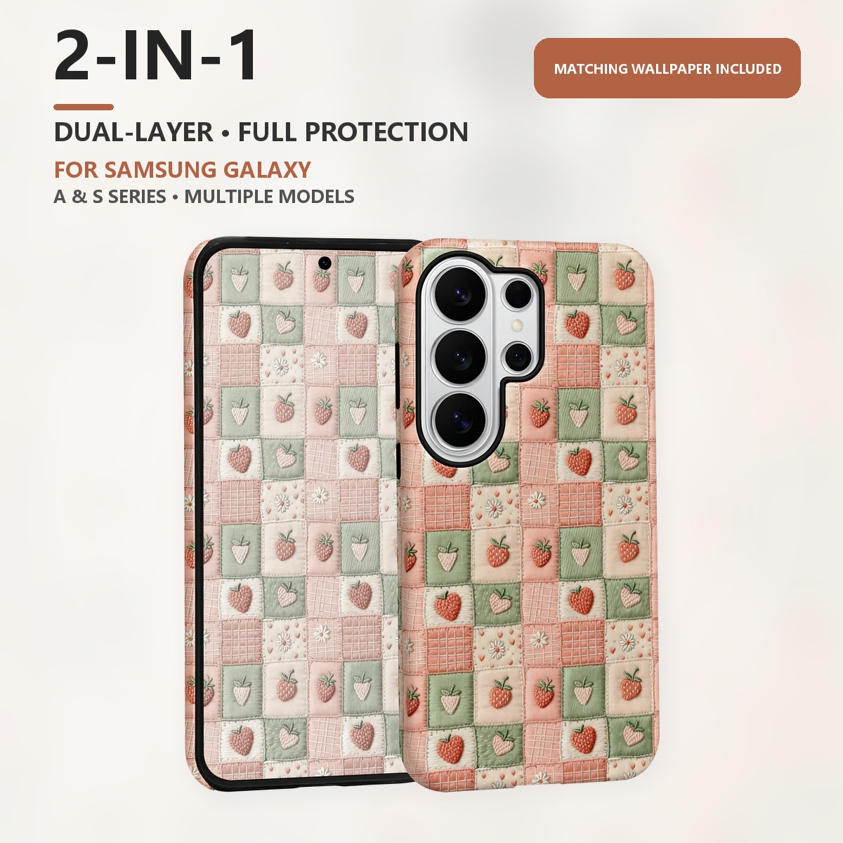 patchwork fresa bordada 2-in-1 - Samsung Galaxy S24 reseña y precio